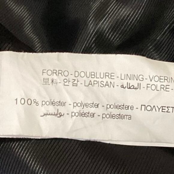 Zara Tan Brown Houndstooth One Button Notch Collar Career Blazer Coat Jacket 8 - Picture 5 of 5